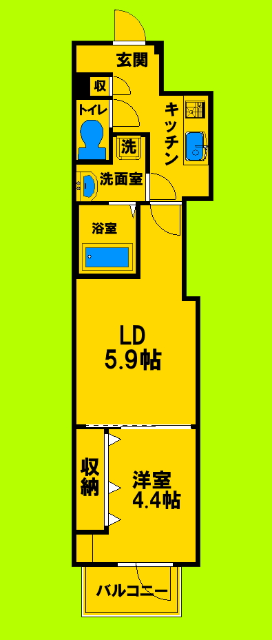 ゆとりある室内空間と生活動線にこだわった間取りです♪