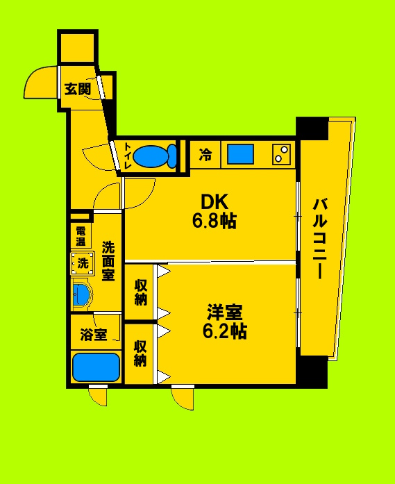 ゆとりある室内空間と生活動線にこだわった間取りです♪
