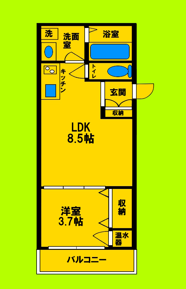 ゆとりある室内空間と生活動線にこだわった間取りです♪