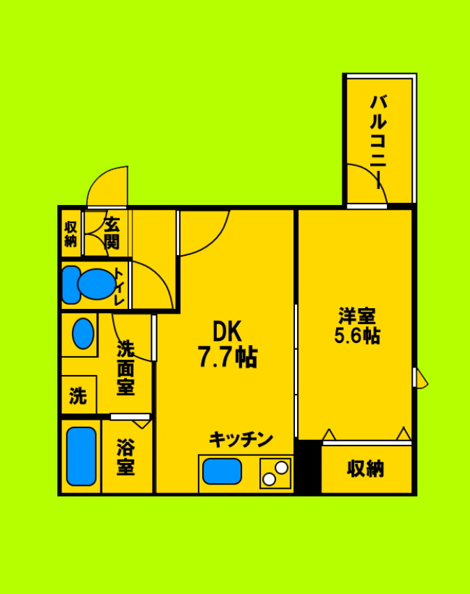ゆとりある室内空間と生活動線にこだわった間取りです♪