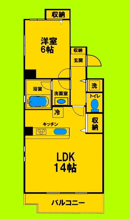 ゆとりある室内空間と生活動線にこだわった間取りです♪