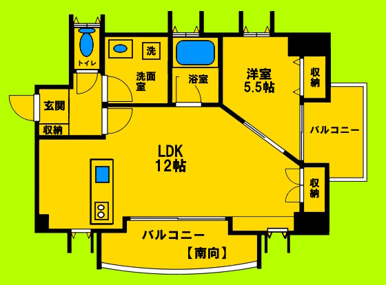ゆとりある室内空間と生活動線にこだわった間取りです♪