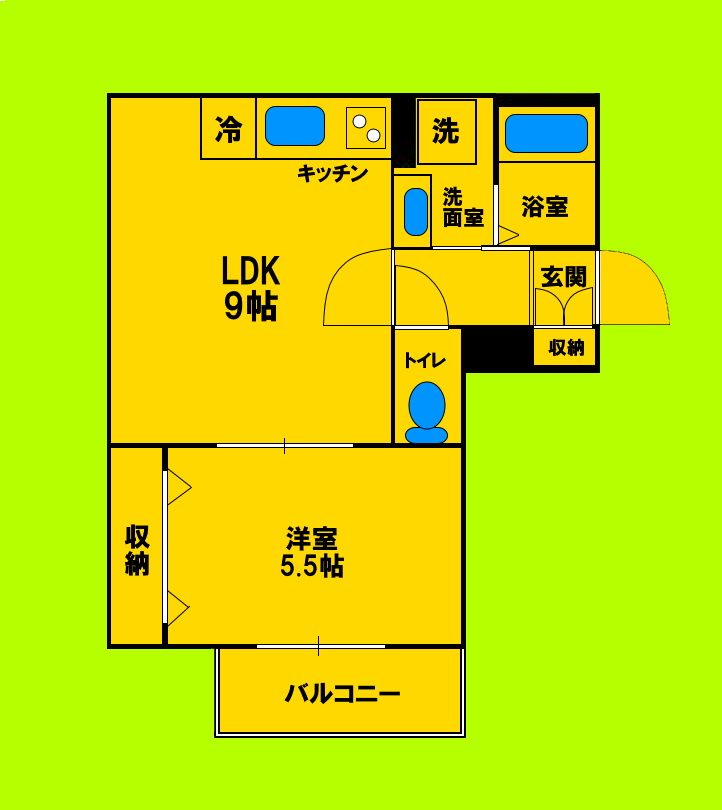 ゆとりある室内空間と生活動線にこだわった間取りです♪