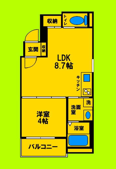 間取り図面です♪