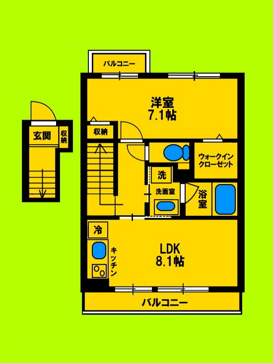ゆとりある室内空間と生活動線にこだわった間取りです♪
