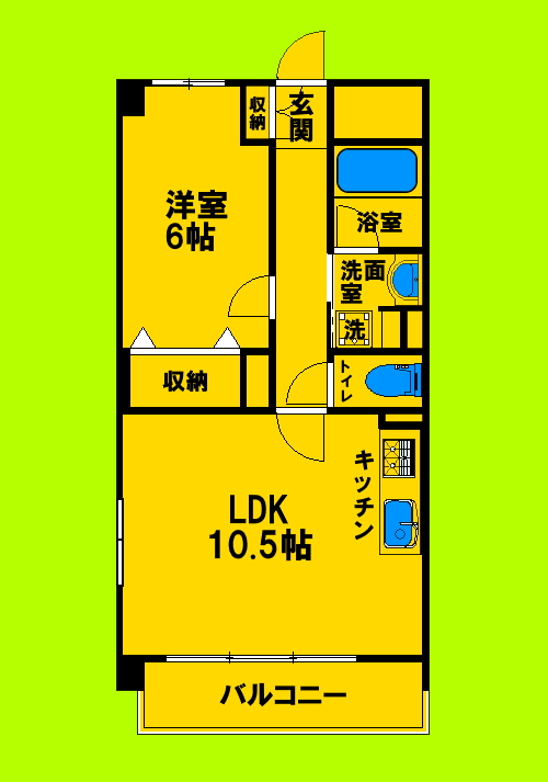 ゆとりある室内空間と生活動線にこだわった間取りです♪