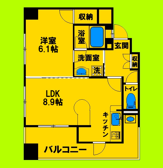 ゆとりある室内空間と生活動線にこだわった間取りです♪