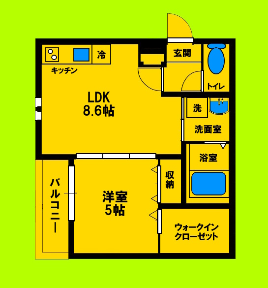 ゆとりある室内空間と生活動線にこだわった間取りです♪