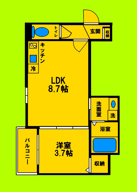 ゆとりある室内空間と生活動線にこだわった間取りです♪