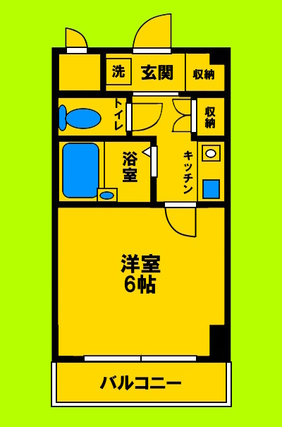 4階の間取り図