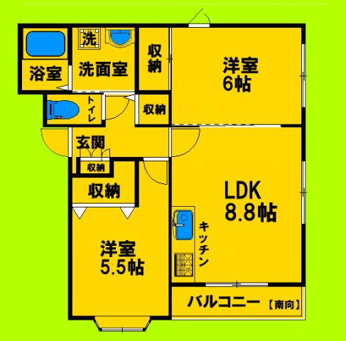 ゆとりある室内空間と生活動線にこだわった間取りです♪