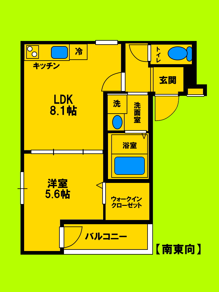 ゆとりある室内空間と生活動線にこだわった間取りです♪