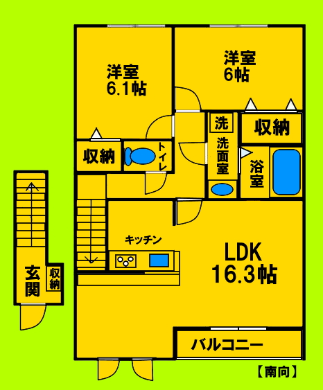 ゆとりある室内空間と生活動線にこだわった間取りです♪