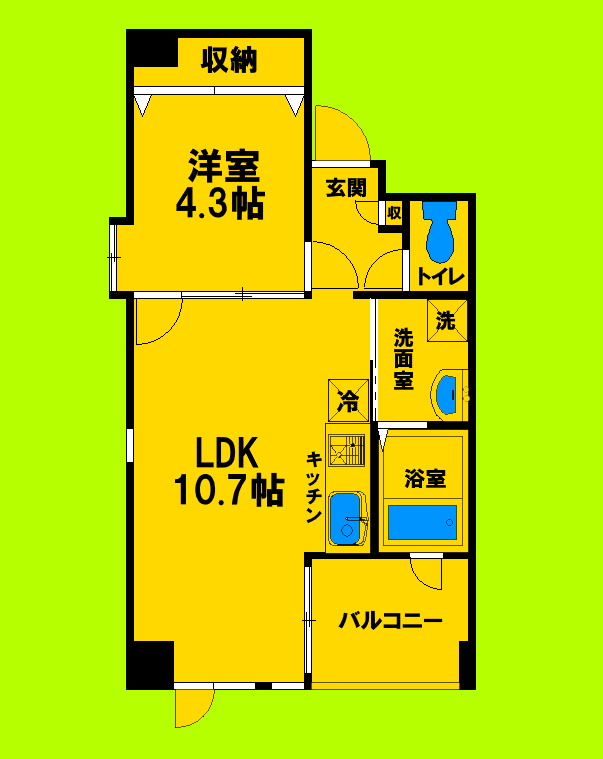 ゆとりある室内空間と生活動線にこだわった間取りです♪
