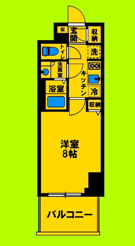 9階の間取り図