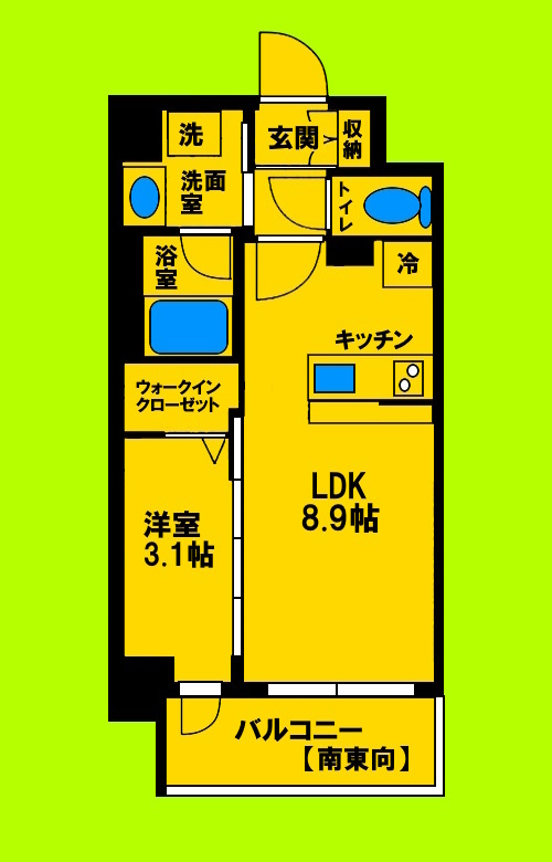 ゆとりある室内空間と生活動線にこだわった間取りです♪