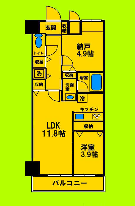 ゆとりある室内空間と生活動線にこだわった間取りです♪