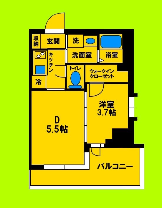 ゆとりある室内空間と生活動線にこだわった間取りです♪