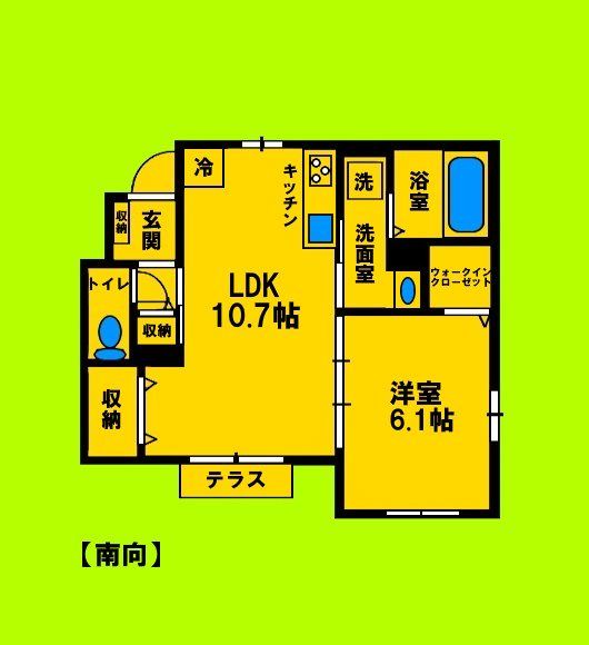 ゆとりある室内空間と生活動線にこだわった間取りです♪
