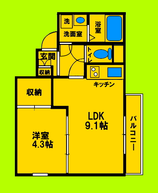 ゆとりある室内空間と生活動線にこだわった間取りです♪