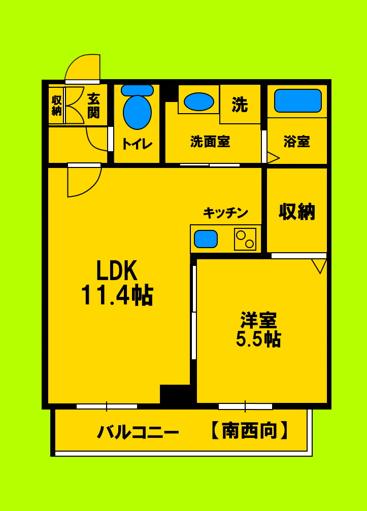 ゆとりある室内空間と生活動線にこだわった間取りです♪