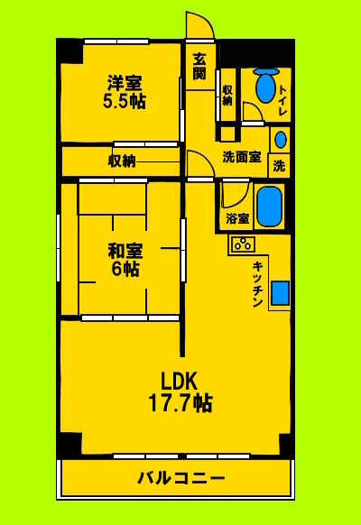 ゆとりある室内空間と生活動線にこだわった間取りです♪