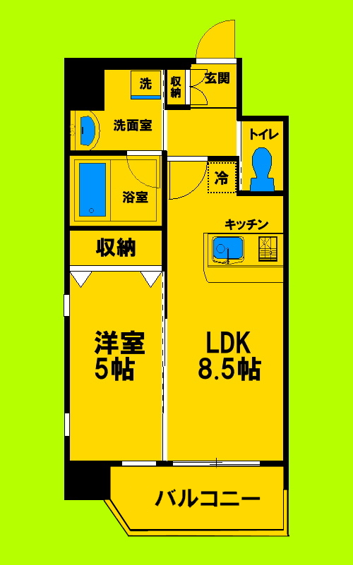 ゆとりある室内空間と生活動線にこだわった間取りです♪