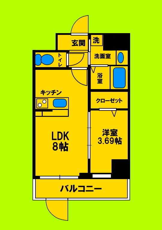 ゆとりある室内空間と生活動線にこだわった間取りです♪