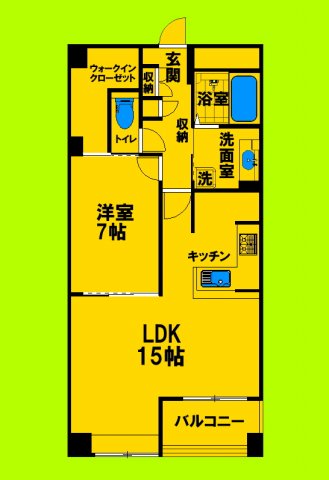 5階の間取り図