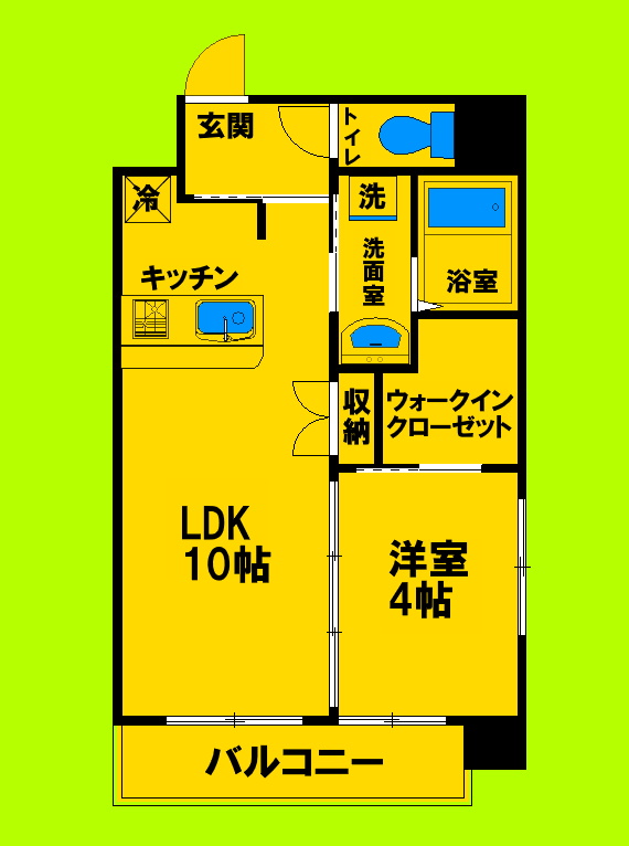 3階の間取り図