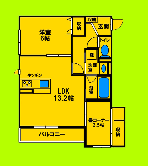 ゆとりある室内空間と生活動線にこだわった間取りです♪