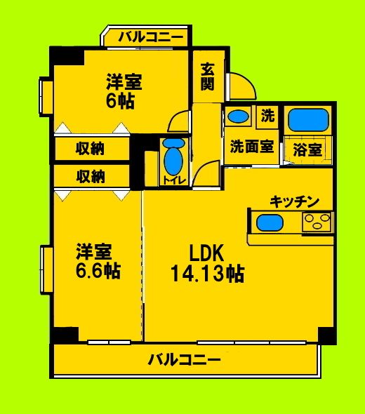 ゆとりある室内空間と生活動線にこだわった間取りです♪