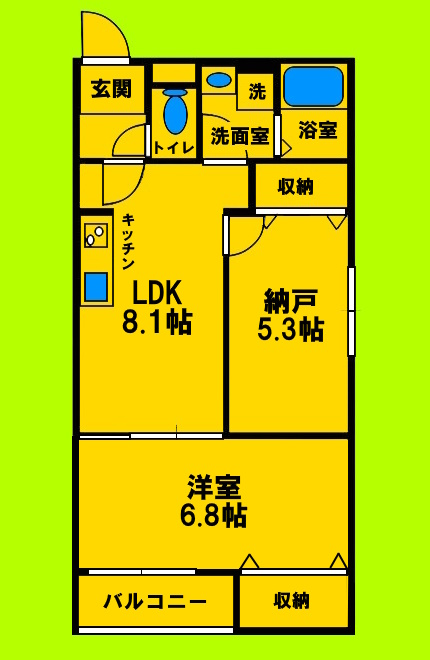 ゆとりある室内空間と生活動線にこだわった間取りです♪
