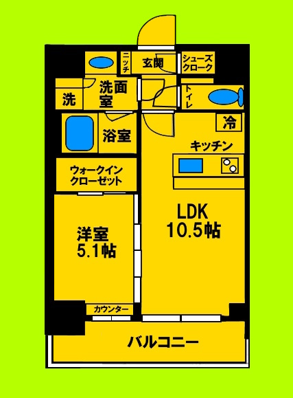ゆとりある室内空間と生活動線にこだわった間取りです♪
