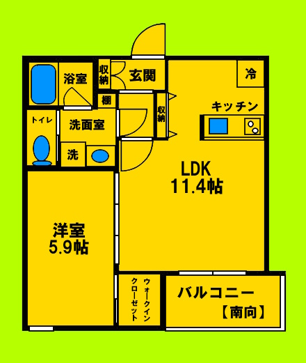 ゆとりある室内空間と生活動線にこだわった間取りです♪