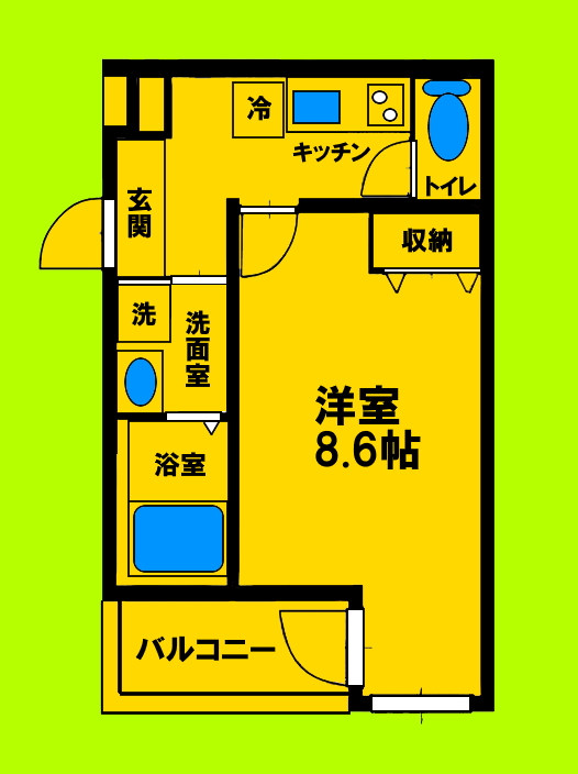 ゆとりある室内空間と生活動線にこだわった間取りです♪