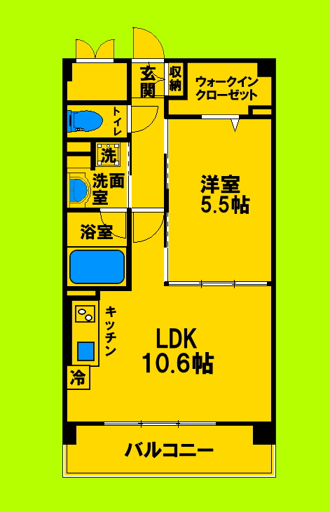 ゆとりある室内空間と生活動線にこだわった間取りです♪