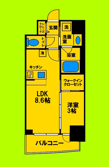 ゆとりある室内空間と生活動線にこだわった間取りです♪