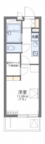 代表的な間取のため実際の間取とは異なる場合があります