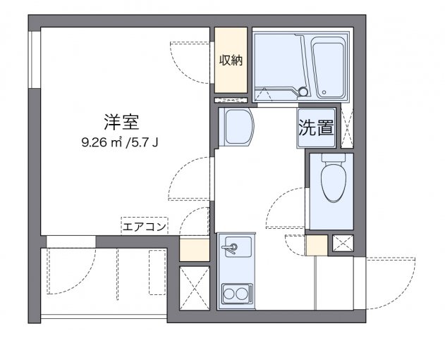 代表的な間取のため実際の間取とは異なる場合があります