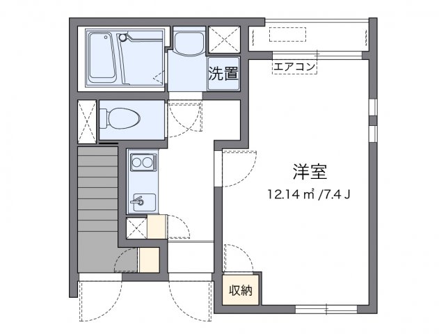 代表的な間取のため実際の間取とは異なる場合があります