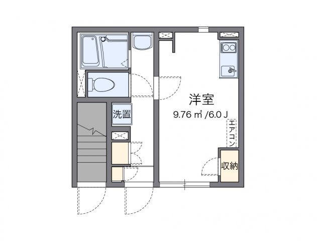 代表的な間取のため実際の間取とは異なる場合があります