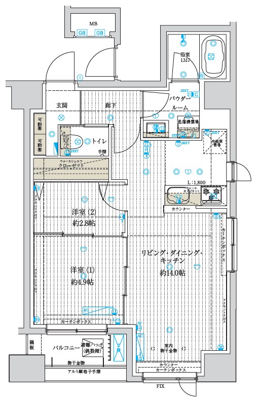 間取図
