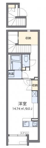 代表的な間取のため実際の間取とは異なる場合があります
