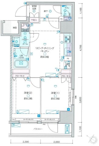 間取図