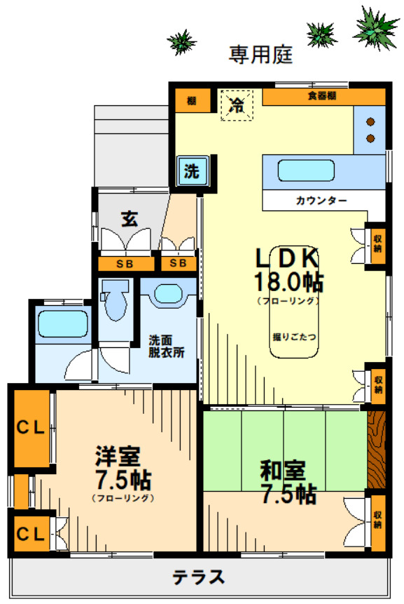 間取図