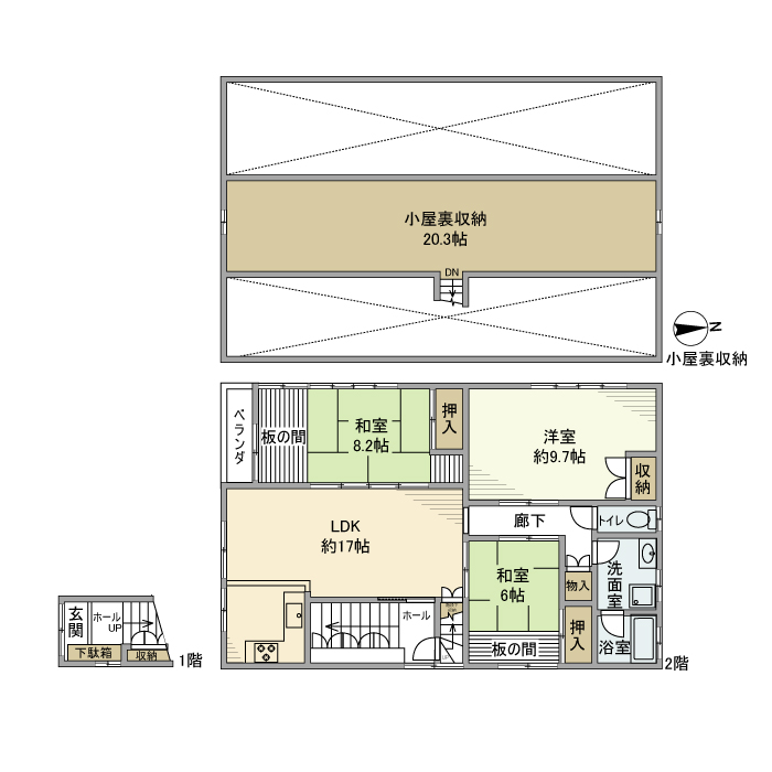間取図