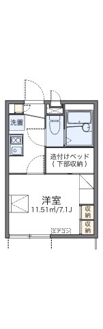 代表的な間取のため実際の間取とは異なる場合があります