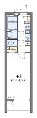 代表的な間取のため実際の間取とは異なる場合があります