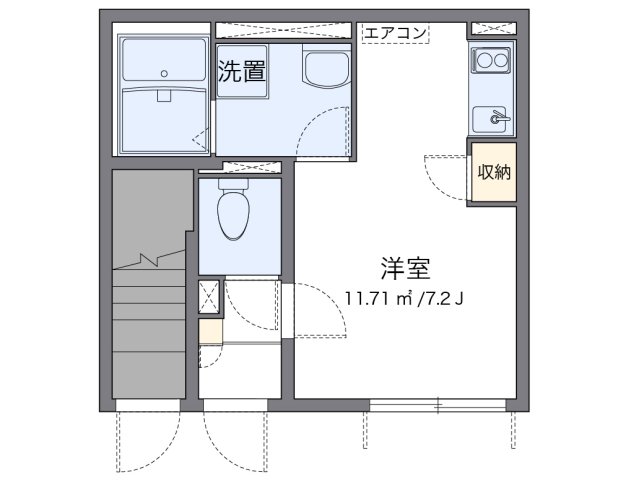 代表的な間取のため実際の間取とは異なる場合があります